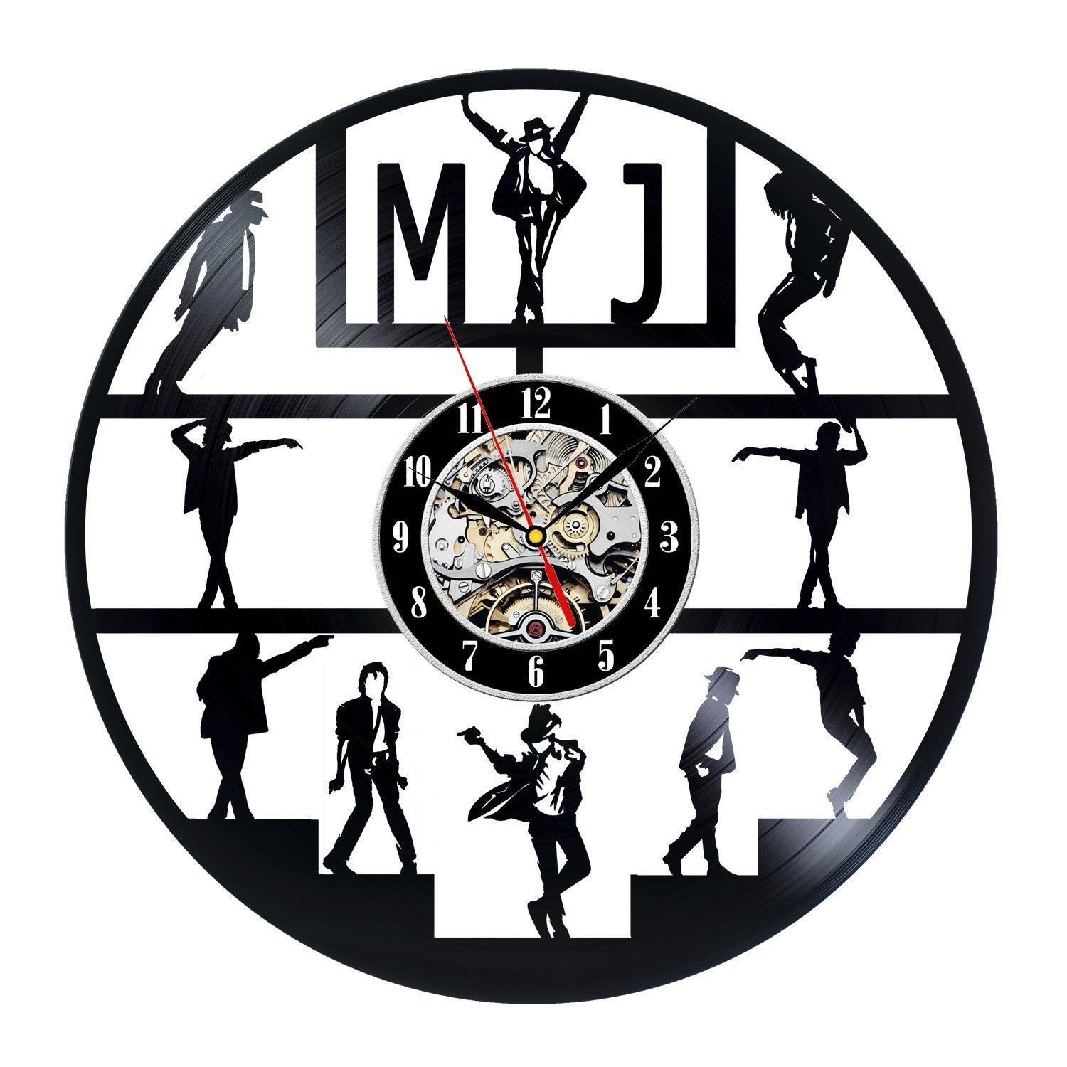 1500x1500 Decorative Michael Jackson Design Vinyl Record Wall Clock Wall