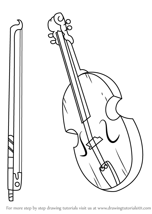598x844 Step By Step How To Draw Jake's Viola From Adventure Time