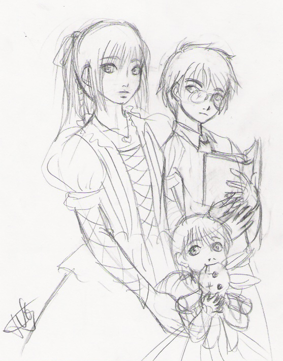 557x709 The Baudelaire Children By Rei Chan