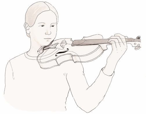 504x396 How To Hold A Violin Bow African American Children