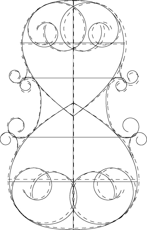 572x895 Drawn Violinist Line Drawing