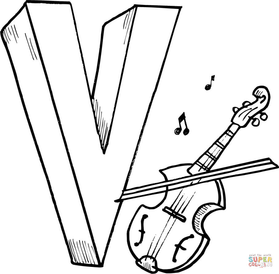 906x890 Violin Coloring Pages