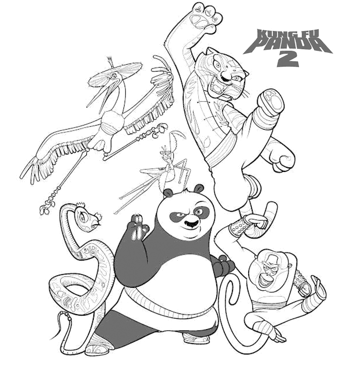 700x728 Risultati Immagini Per Kung Fu Panda Characters Drawing Draw