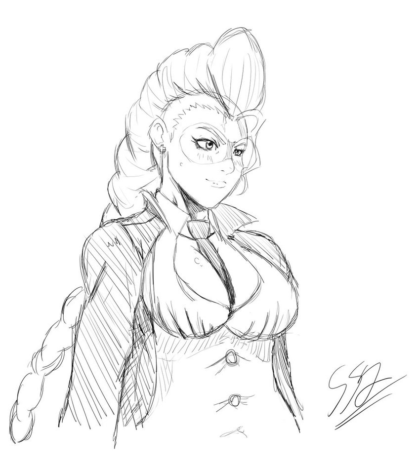 846x944 C.viper Sketch By Ss2sonic