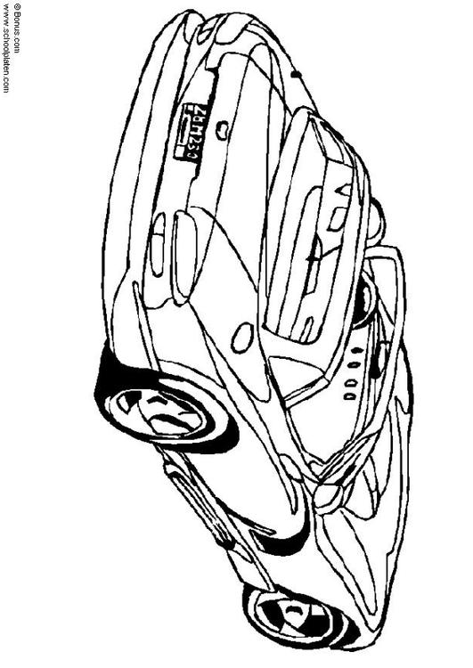 531x750 Coloring Page Dodge Viper