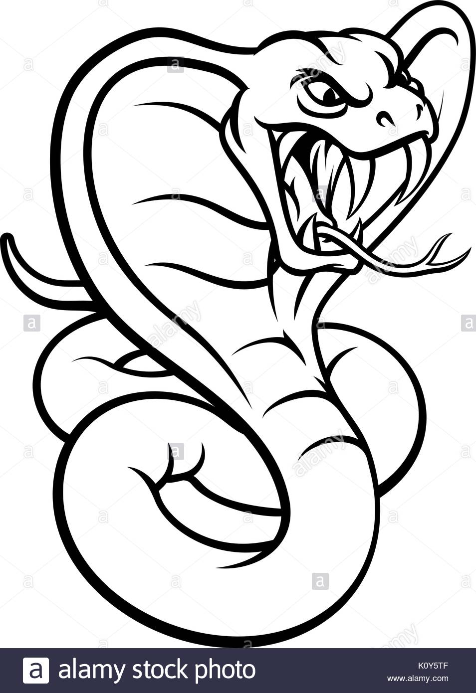 954x1390 Cobra Snake Viper Mascot Stock Vector Art Amp Illustration, Vector
