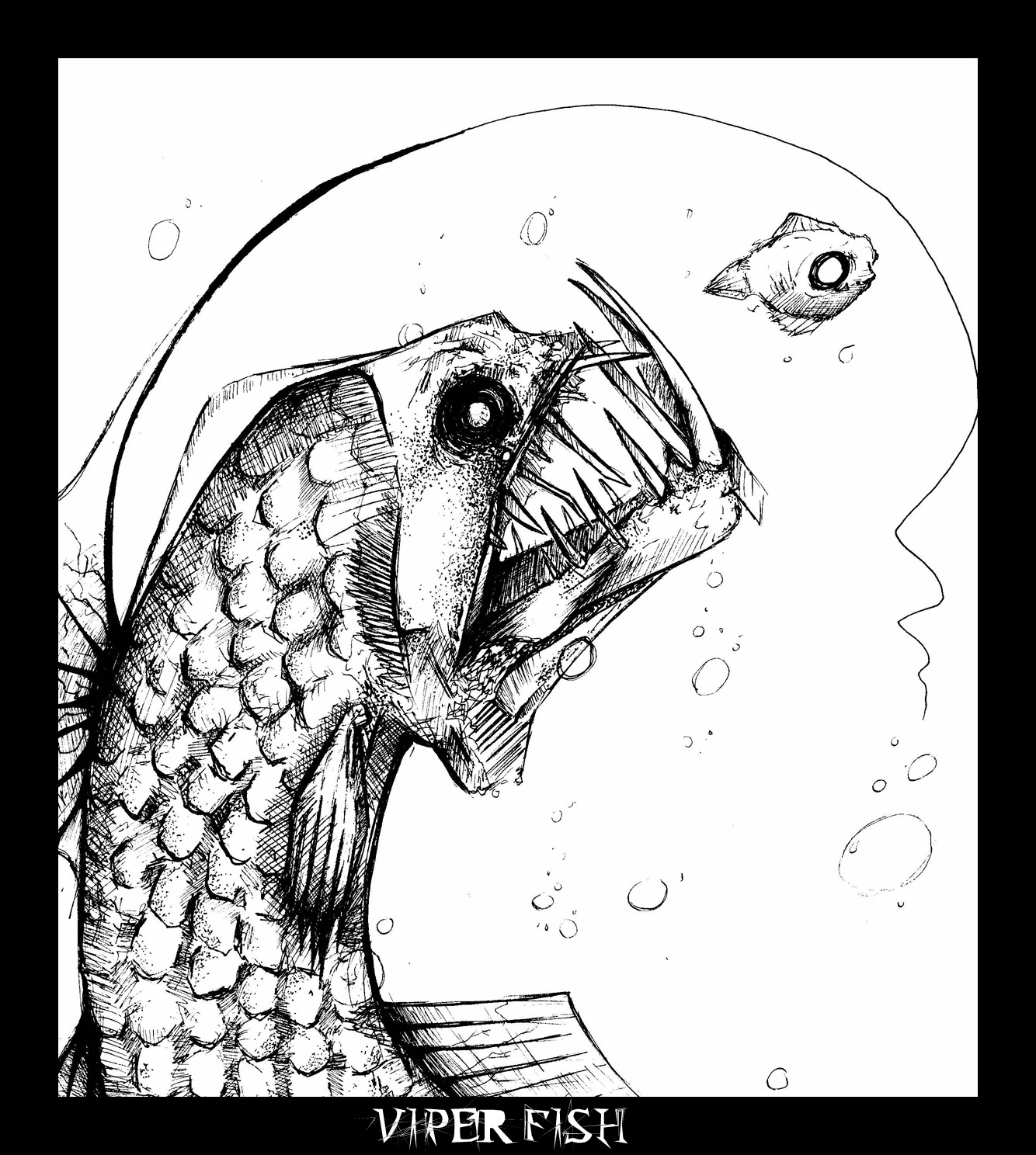 1334x1488 Viperfish By Theviljackass
