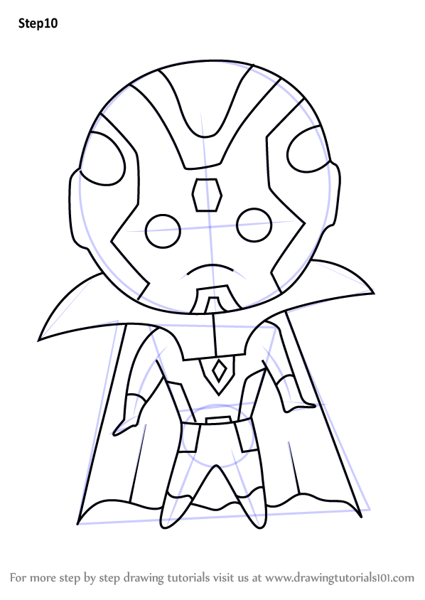 598x844 Learn How To Draw Chibi Vision (Chibi Characters) Step By Step