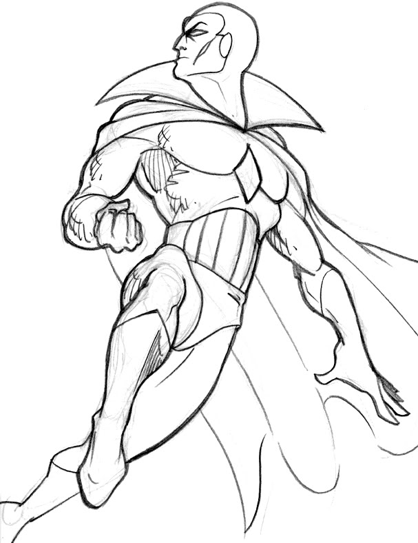 607x788 Dennis M. Sweatt Comic Book Creations And Design! Draw The Vision