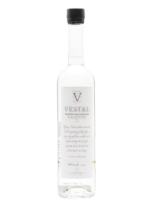 540x720 Vestal Kaszebe 2010 Vintage Vodka Buy From World's Best Drinks Shop