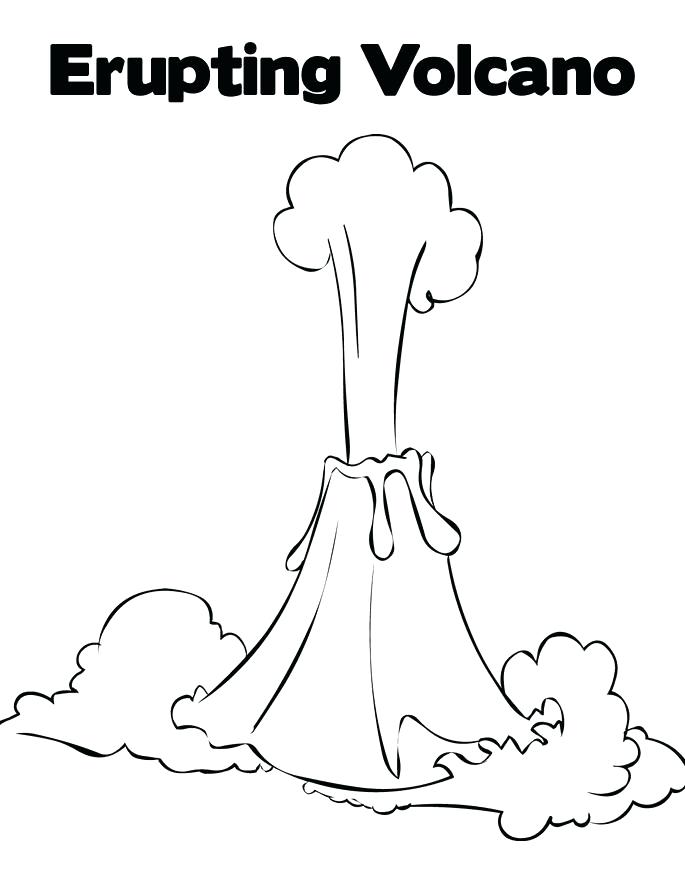 685x886 Here Are Tornado Coloring Pages Pictures Volcano Color Page