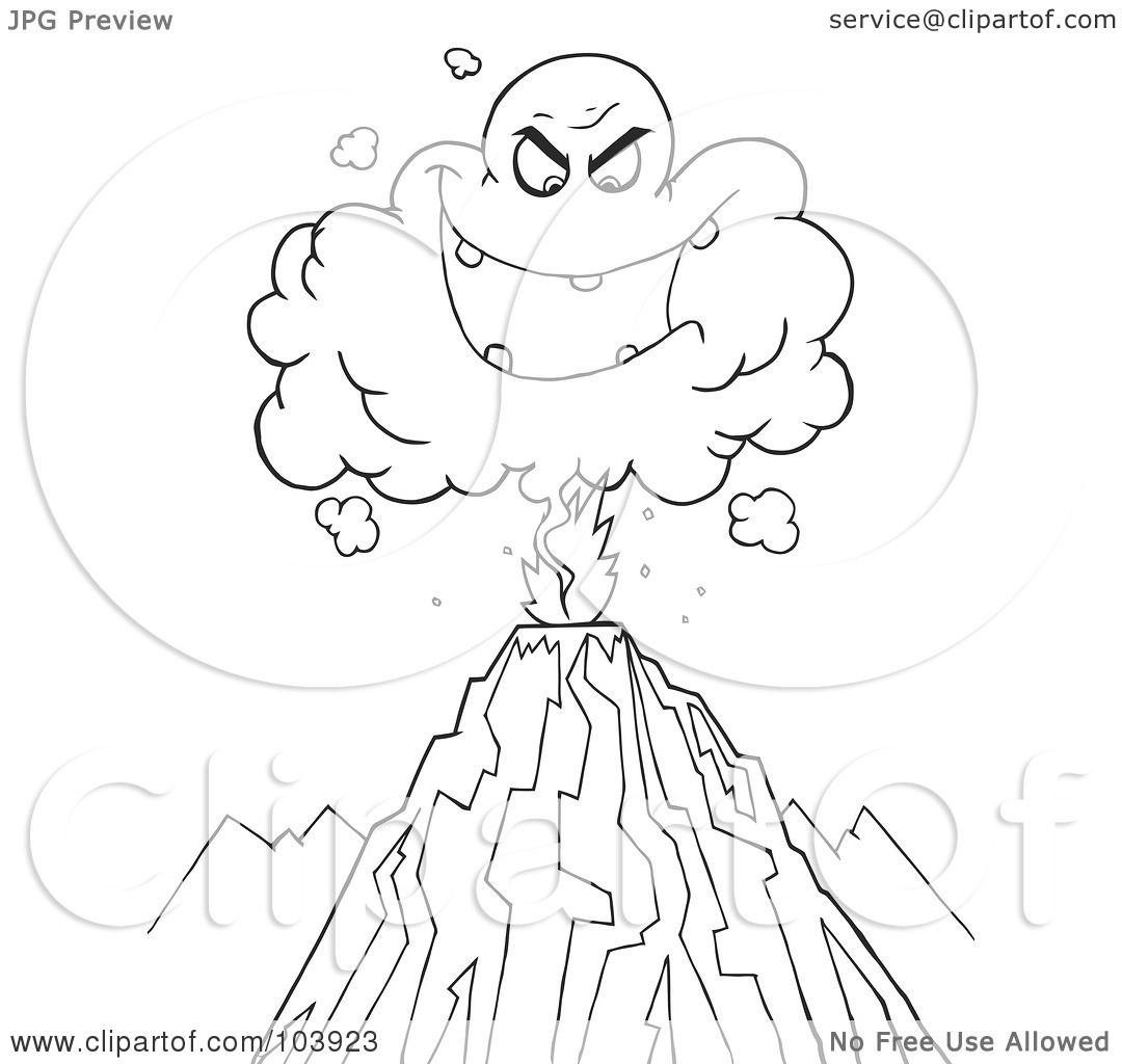 1080x1024 Royalty Free (Rf) Clipart Illustration Of A Coloring Page Outline