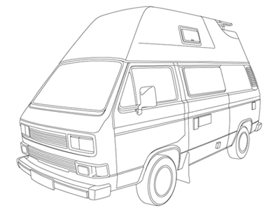 400x300 Vw Bus T3 Camper By Marcel Heymann