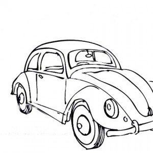 300x300 Drawing Beetle Car Coloring Pages Best Place To Color
