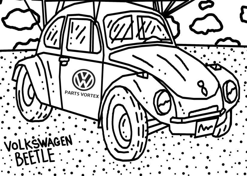 824x589 Fun For All Ages Download A Free Vw Coloring Book