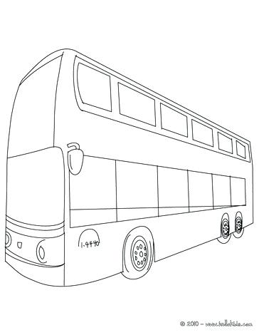 364x470 Bus Coloring Pages Double Bus Coloring Page Vw Van Coloring Pages