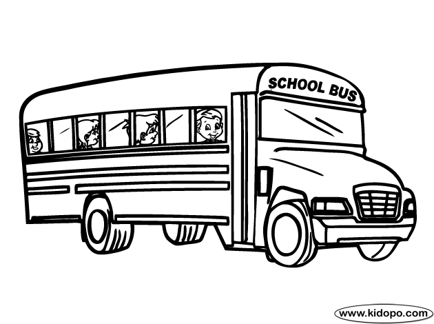 630x470 Sketch Clipart Bus