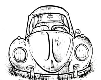 340x270 Vw Bug T Shirt Etsy