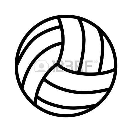 Volleyball Ball Drawing at GetDrawings | Free download