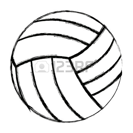 450x450 766 Serving The Ball Stock Vector Illustration And Royalty Free