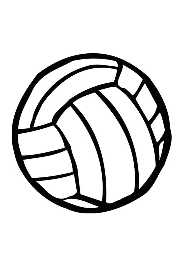 Volleyball Ball Drawing at GetDrawings | Free download