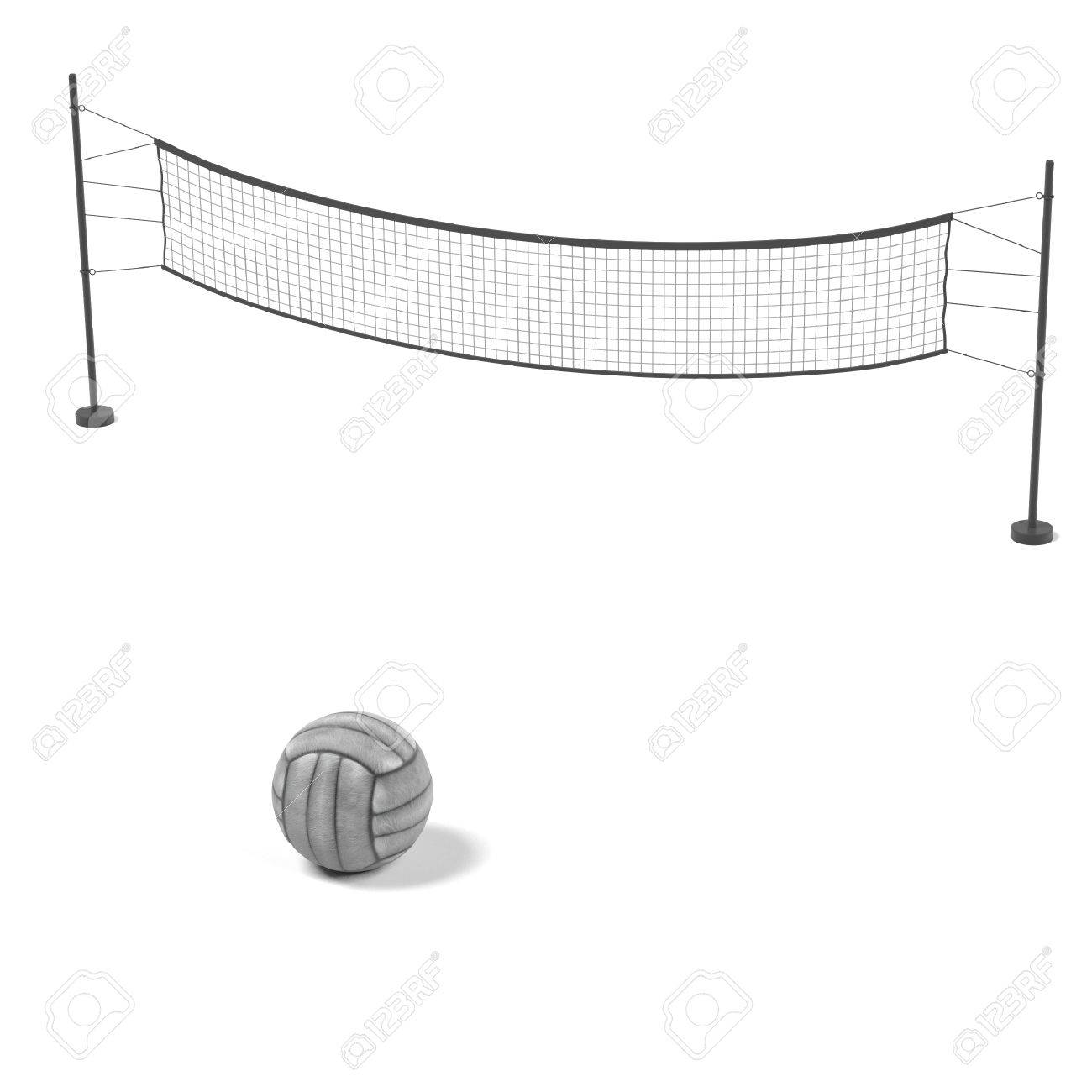 Volleyball Net Draw - Volleyball Drawing Clip Beach Transparent Pngkit ...