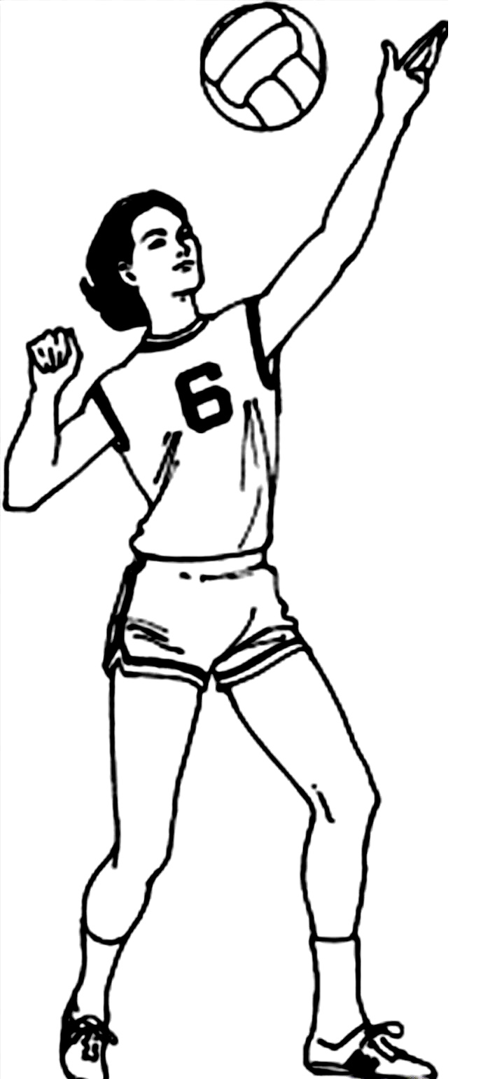 717x1540 Activity Volleyball Clipart, Explore Pictures