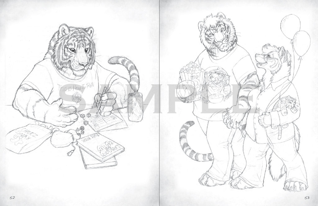 1024x662 Gw's Sketchbook Volume 4 Sneak Peek! By Goldenwolf