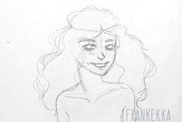 600x403 How To Draw Curly Hair Girl Anime Kawaii Style ( + Step By Step