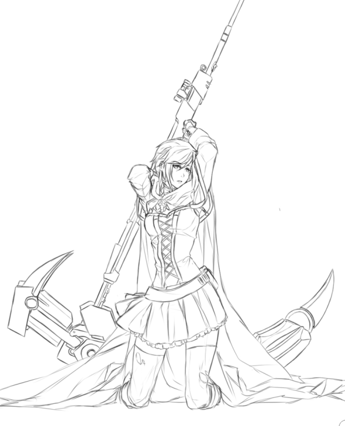 1101x1359 Volume 4 Ruby Wip Rwby Know Your Meme