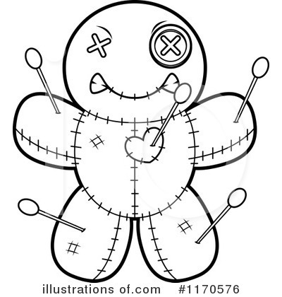 400x420 Voodoo Doll Clipart