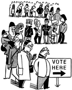 Voting Drawing