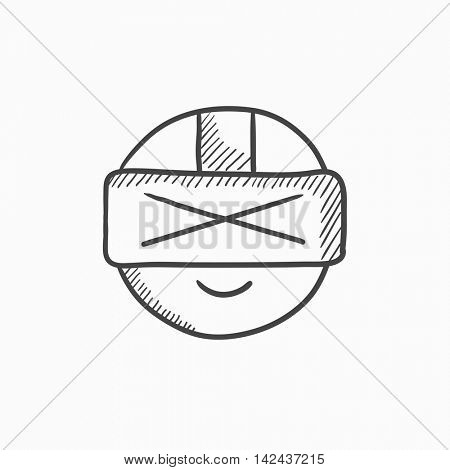 450x470 Man Virtual Reality Headset Vector Vector Amp Photo Bigstock