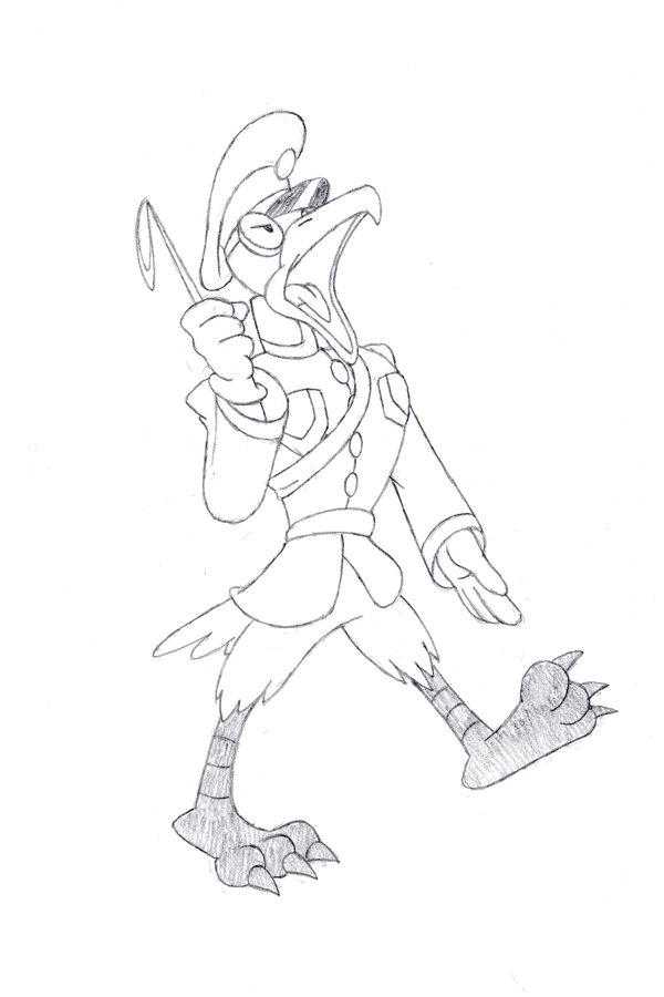 600x900 Von Vulture Drawing By Tornadoweirdo