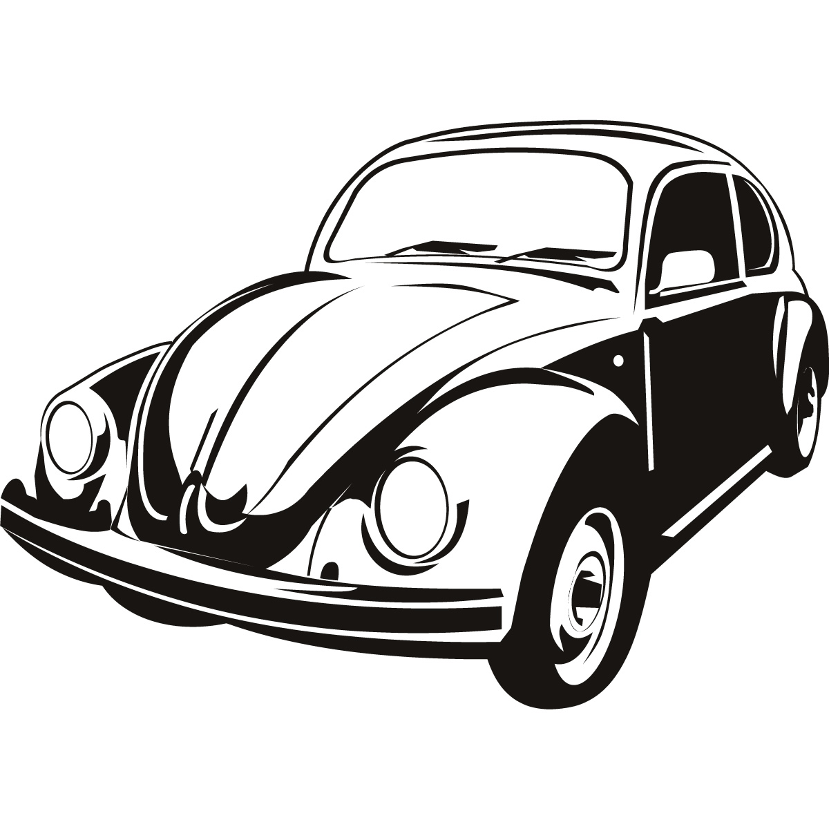1200x1200 Vw Beetle Clipart