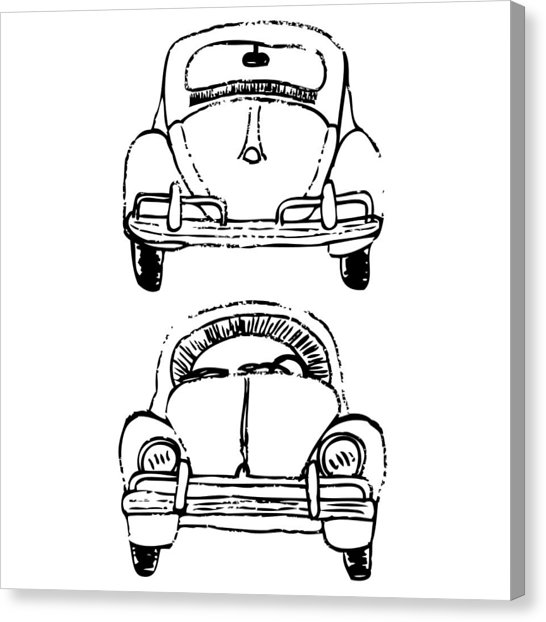 546x622 Vw Bug Drawing By Karl Addison