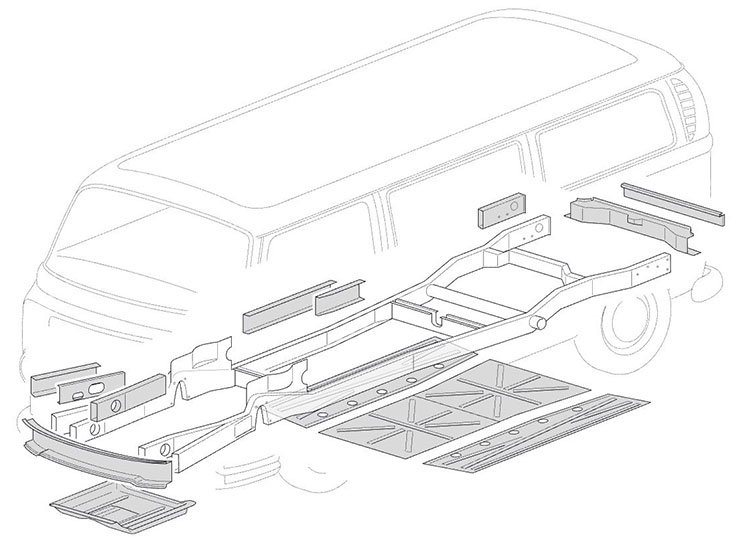 738x549 Vw Bay Panels