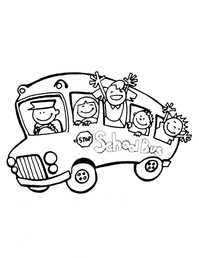 640x827 Vw Bus Coloring Pages