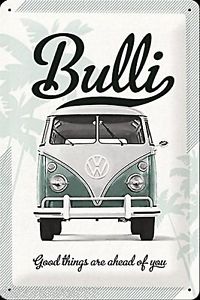 200x300 Vw Camper Van Metal Signs Vw Bulli Vintage Retro Tin Signs Metal
