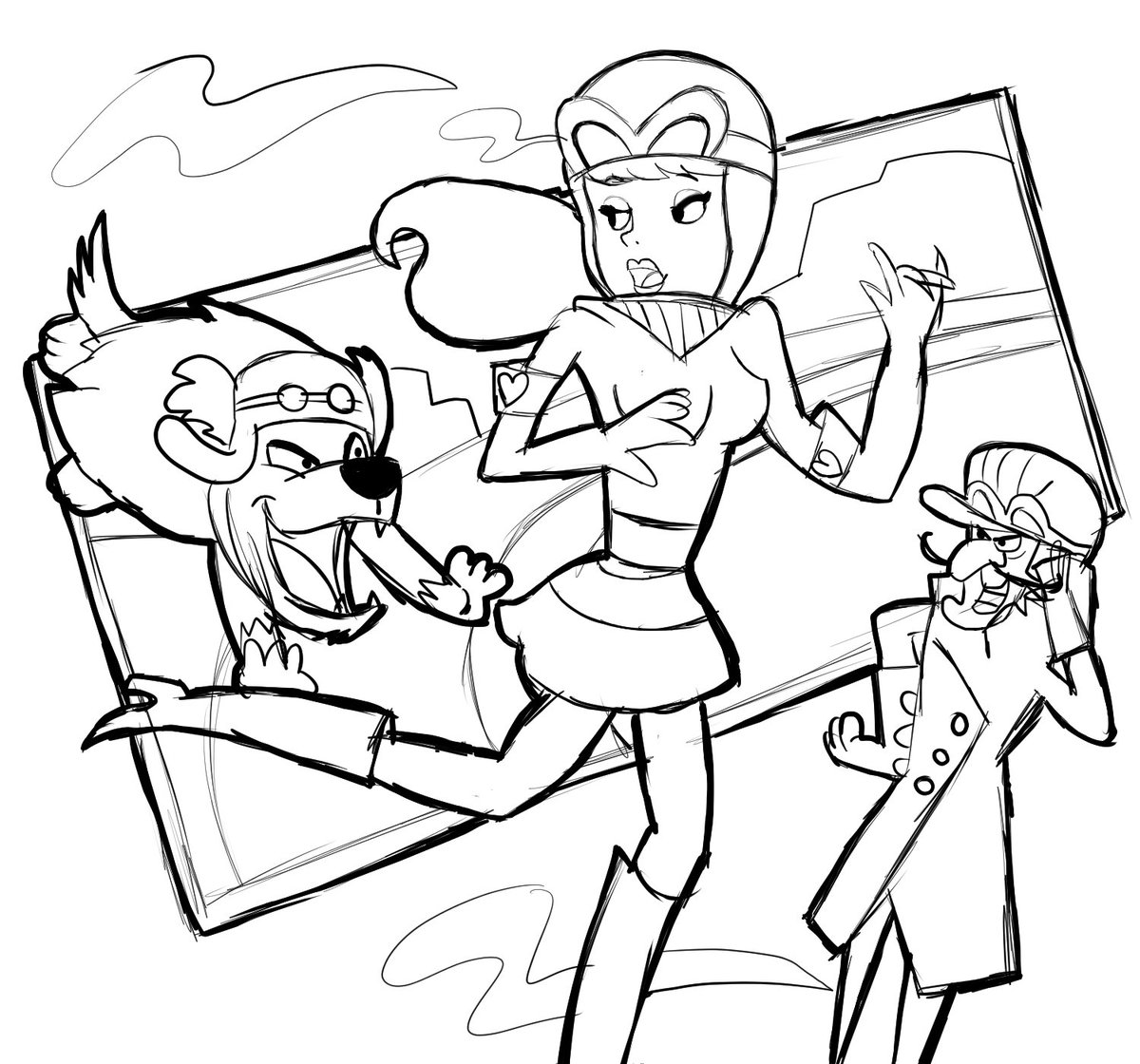 1200x1120 Retrorobosan On Twitter Wacky Races