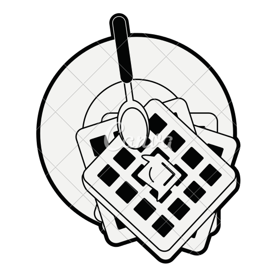 550x550 Delicious Waffles Breakfast