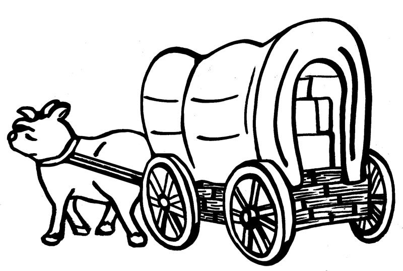 800x538 Ldsfiles Clipart Covered Wagon For Pioneer