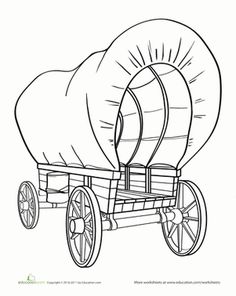 236x296 How To Draw A Covered Wagon Step By Step