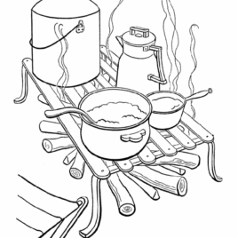 268x268 Coloring Pages Wagon Train Archives