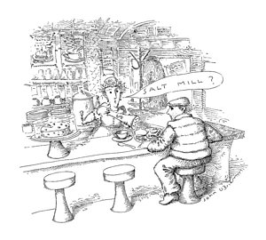 300x270 Waitress Drawings Fine Art America