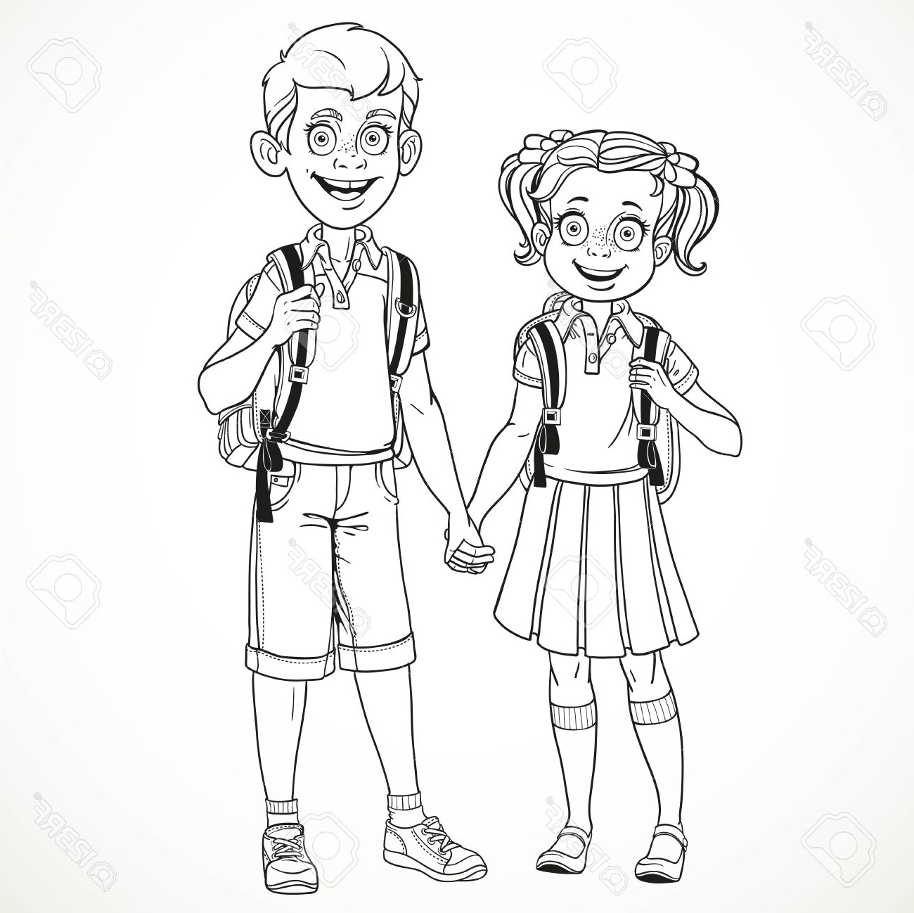 1300x1298 Sketches Of Boy Walking With Girl How To Animate A Walk Cycle