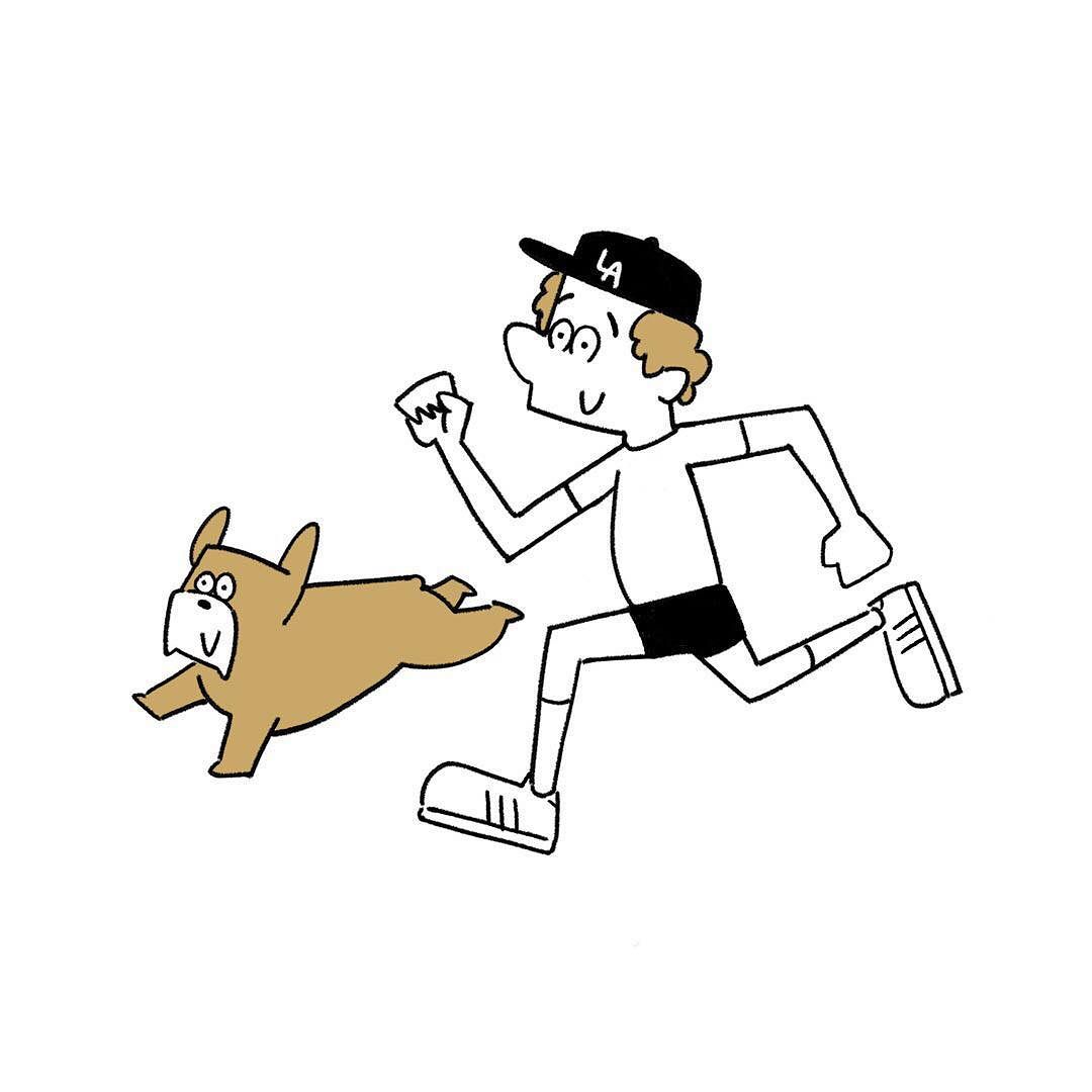 1080x1080 Walk The Dog