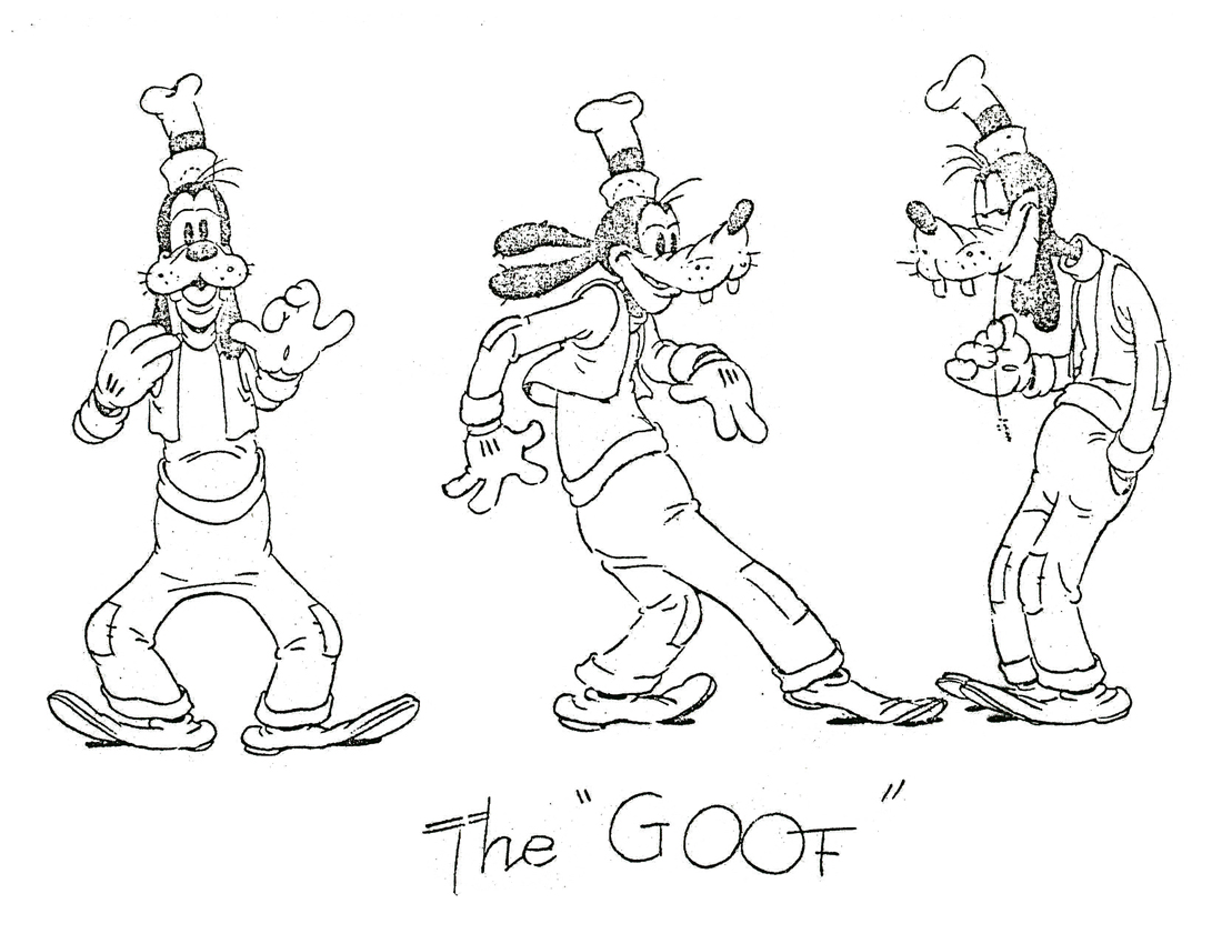 1100x850 Goofy Animation Walk
