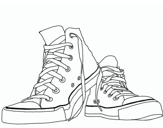 564x446 Shoes Coloring Page Fashion Coloring ~ Clothing Amp Accessories