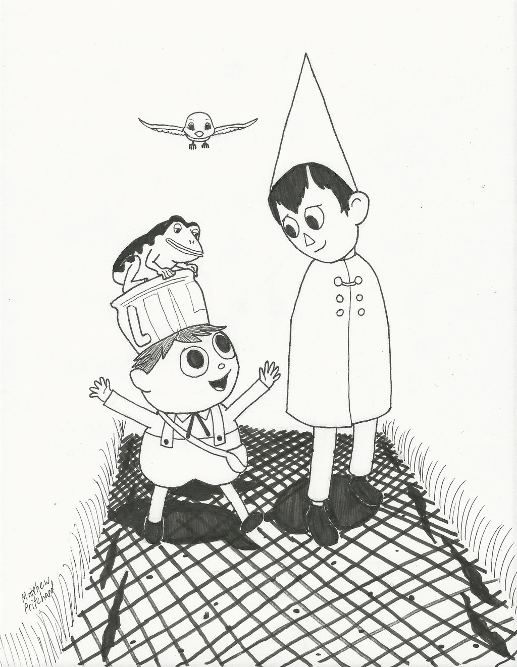 1024x1322 Over The Garden Wall By Mrblue8